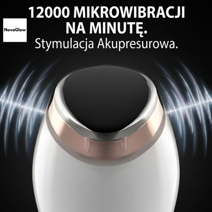 Zaawansowana terapia okolic oczu 3w1 - NovaGlow | Krioterapia + Termoterapia +  Wibracje EMS